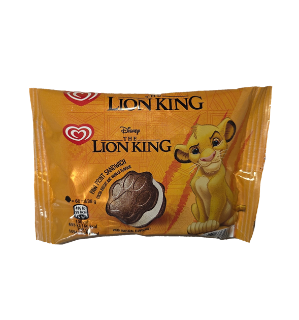 PLU 17 DISNEY LION KING SANDWICH ÍSUR