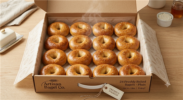 PLU 221695 - KARTONG BAGELS