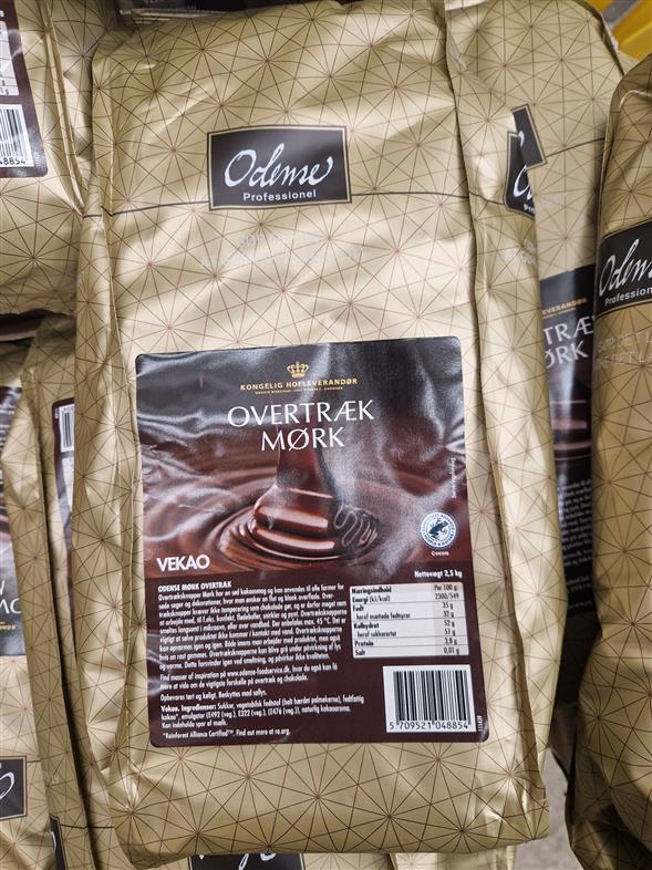 PLU 15 OVERTRÆK MØRK SJOKULÁTA