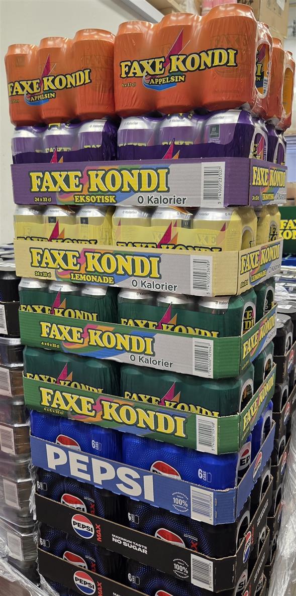 PLU 219595 PEPSI MAX,  FAXE KONDI APPELSIN ELLA PEPSI